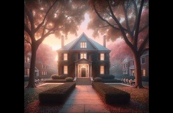 University campus building representing Ohio State, where a fraternity chapter was suspended after a student was hospitalized at an event.